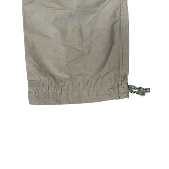 Columbia Capri Cropped Pants Womens Large Outdoor Hiking Beige Toggle Leg - Picture 6 of 7